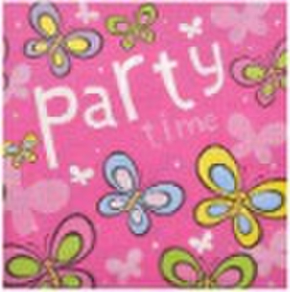 Party paper napkin