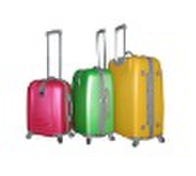 ABS trolley case with zipper