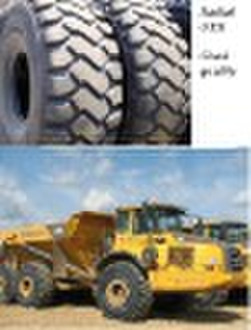 Radial OTR tire/earthmover tire