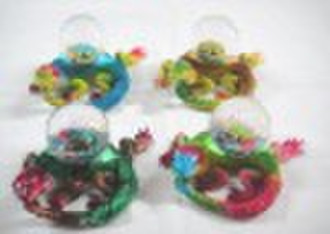 45mm water ball with animals