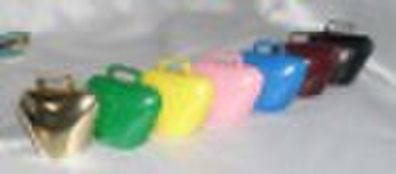 2" high metal cowbell A2-140 many colors avai