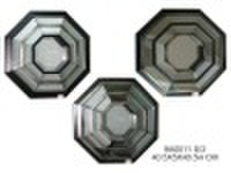 Octagonal MDF wall mirror