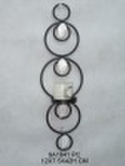 metal wall candle holder