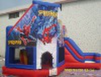 SPIDERMAN Prahler, aufblasbares Moonwalk, Kinder b