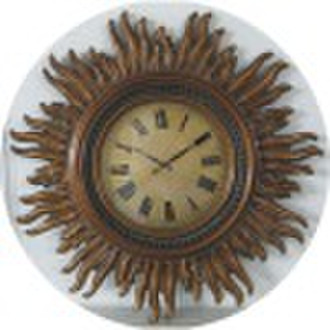 classical wooden clock