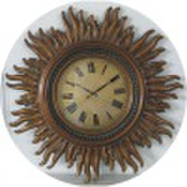 classical wooden clock