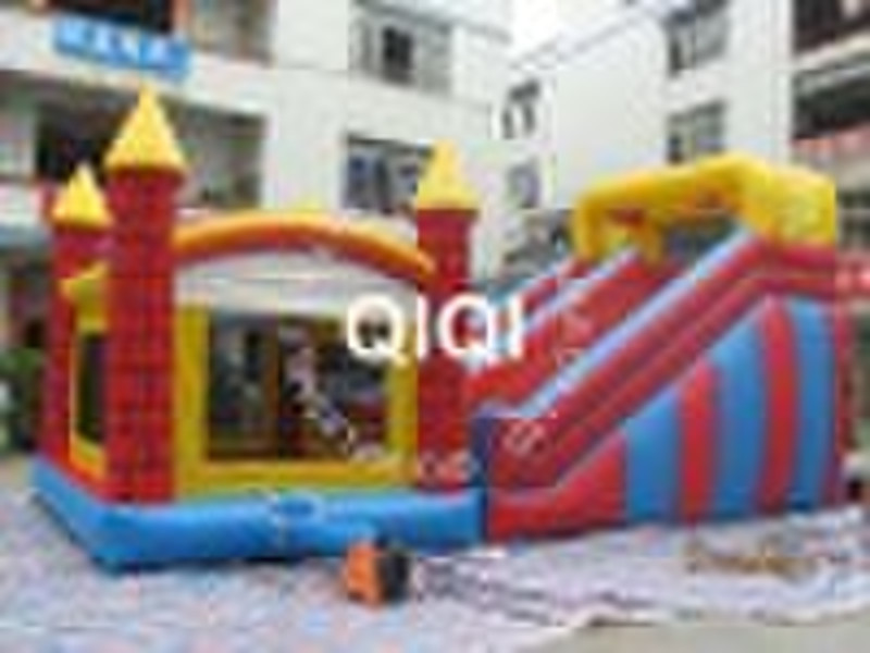 colorful sea world inflatable sports game toy