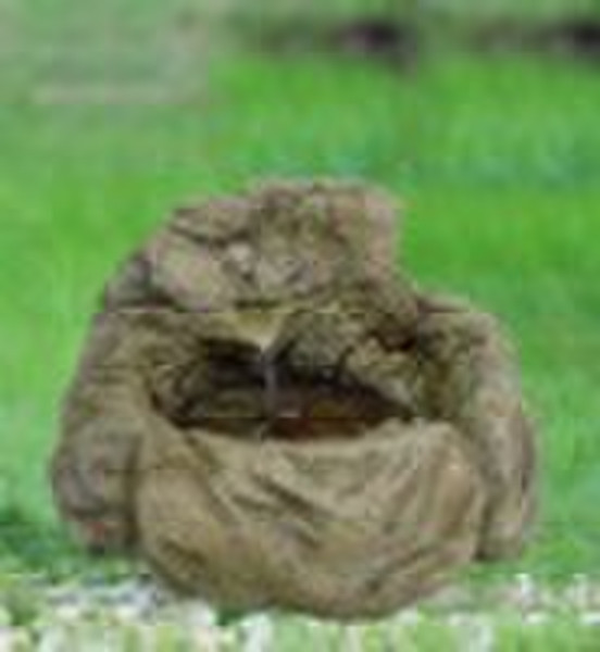 Rock finsih garden fountain