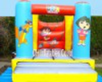 Mini Inflatable Bouncer Dora Moonwalk