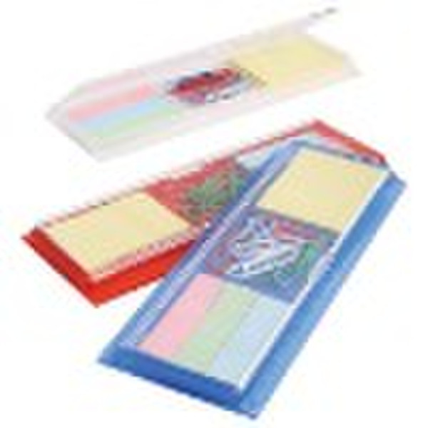 Memo Holder with Clip Dispenser&Ruler