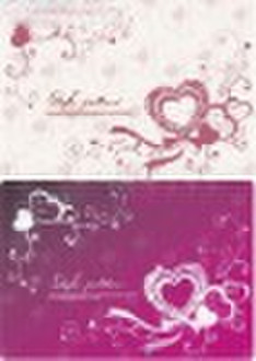 exquisite  Valentines Day paper card