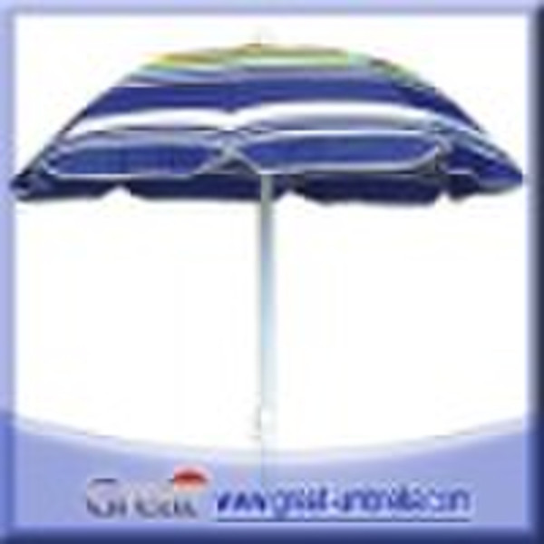 advertising beach umbrella