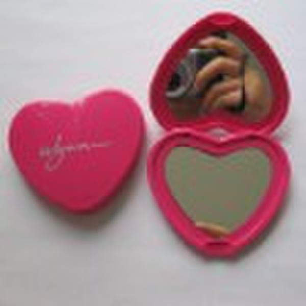 plastic hand make up mirror