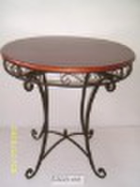 Bar Table With Wooden Top