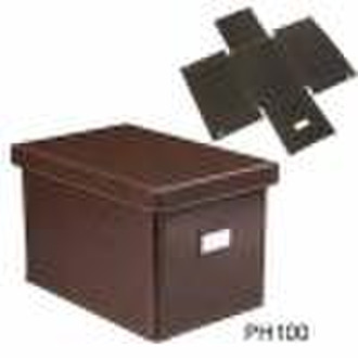 pu leather  box