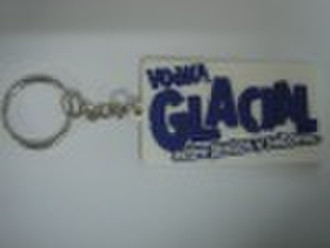 Flexible Rubber New Style PVC Keychain