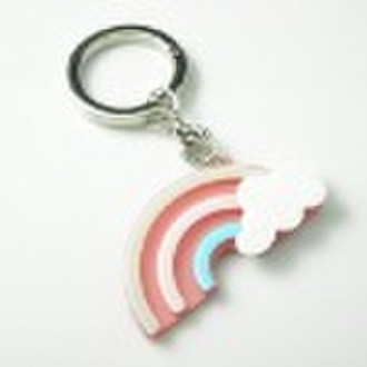 Fashion Acrylic PVC Key Chain