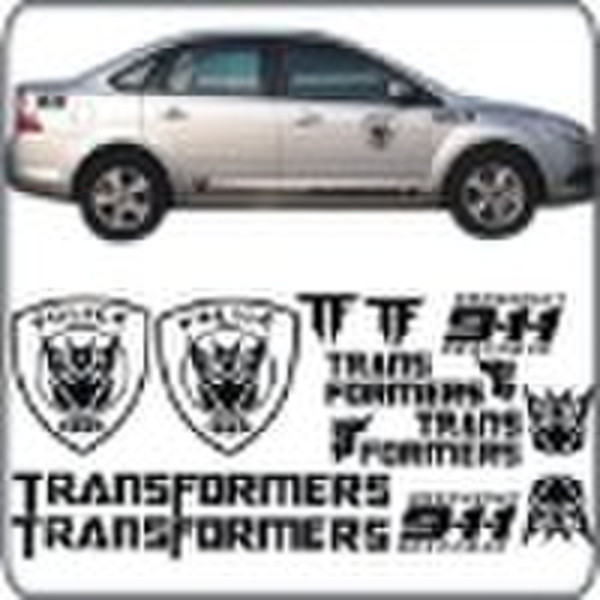 Large and Cool Body Car Sticker