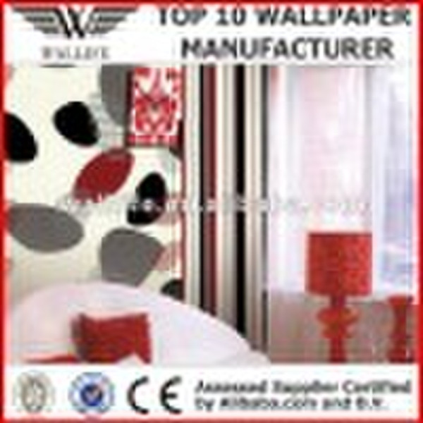 non-woven textile wallpaper / real green productio