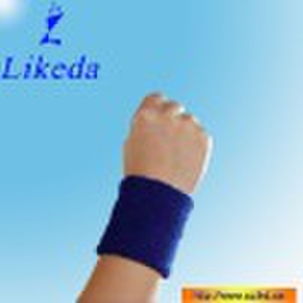 Towelling wrist band