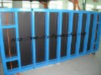 Steel formwork framed panel for construction