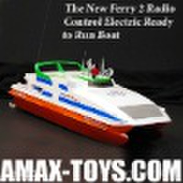 rs-30828 New Ferry RC Electric Ready to Run Boat r