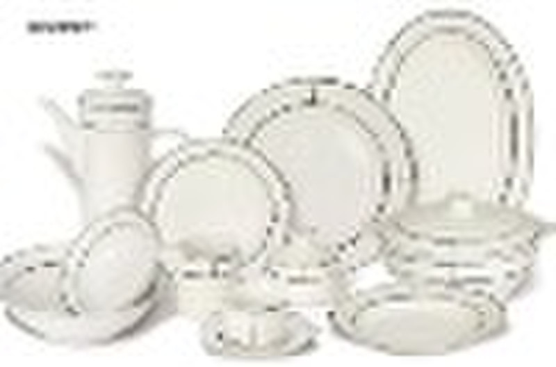 Sliver Decal Porcelain Dinnerware / Tableware