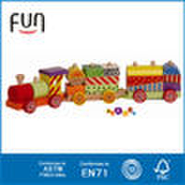 wooden toy-wooden letter train