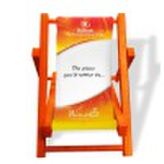 Plastic Mobile Phone Holder Deck Chair