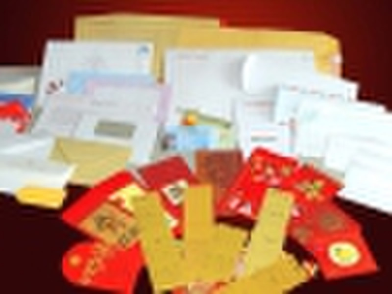 Chinese and Western Envelope