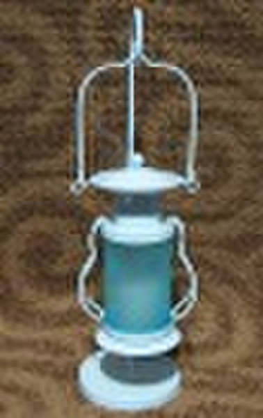 Garden lantern candle holder