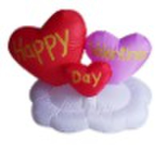 Inflatable valentine decoration