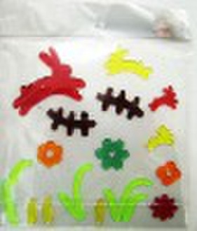 Easter decoration window sticker