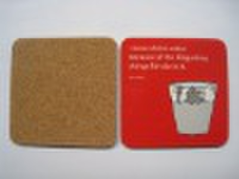 Cork coaster