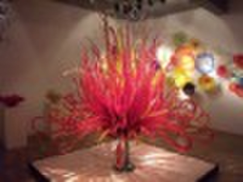 Art Glass Decoration Floor Lamp&Art Glass Scul