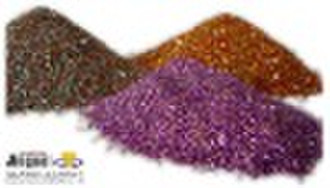 Glitter powder : Textile garment
