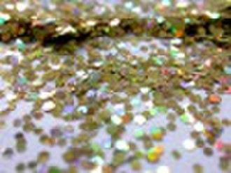 Christmas ornament: glitter powder