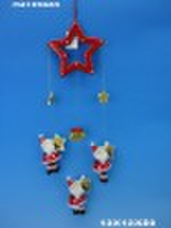 Santa Wind Chime Christmas gift