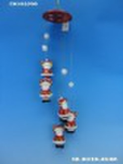 Santa Wind Chime Christmas gift