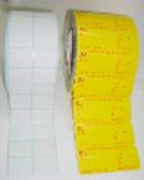 sticker label with roll packing and sheet packing