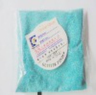 Blue colr hexagon glitter powder