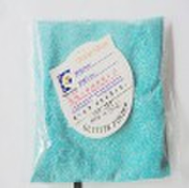 Blue colr hexagon glitter powder