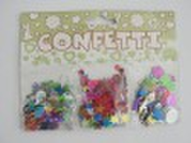 happy colorful party confetti