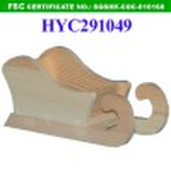 Hand-made wooden craft