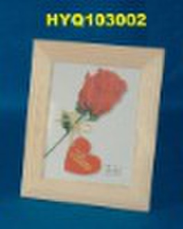 Classical wood photo frame