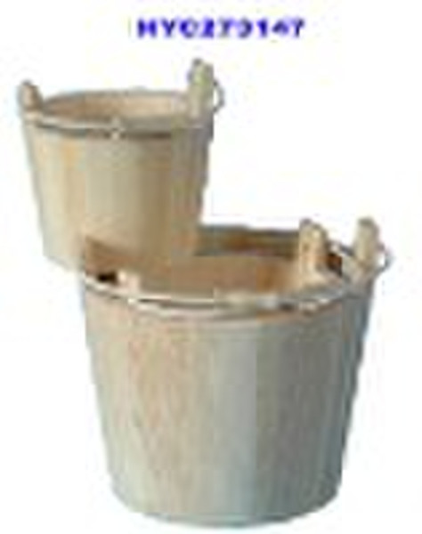 Wooden bucket, wooden barrel, wooden crafts