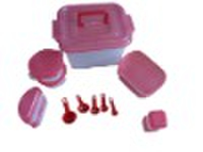 23pcs Plastic Food Storage Box Set