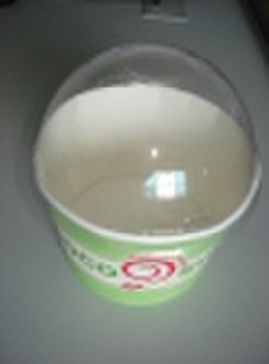 ice cream paper cup with lid