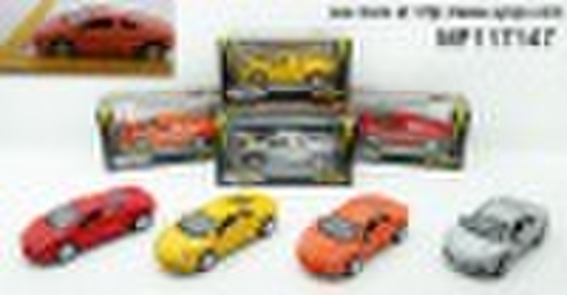 Pull Back Die Cast Car mit Licht und Musik