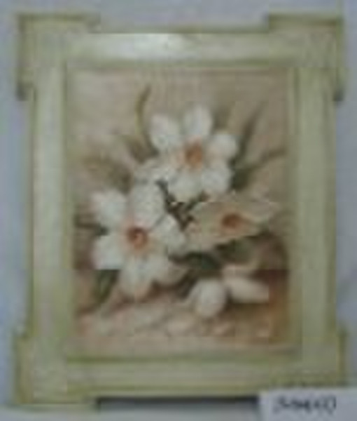 the beautiful and antique framed oil painting with